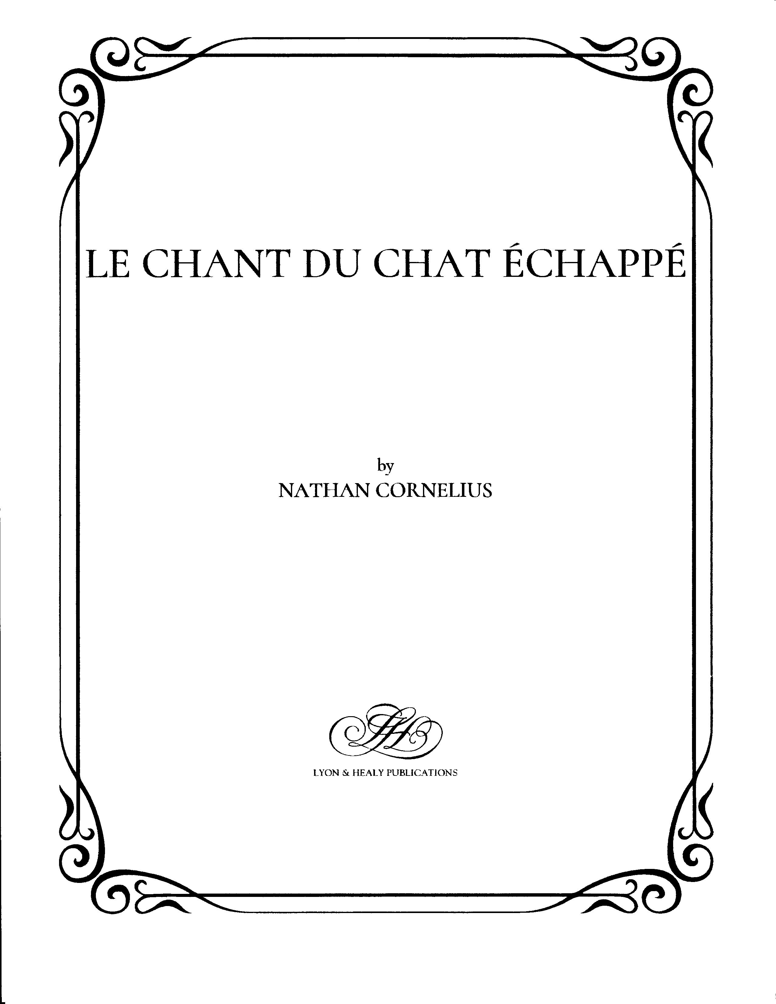Le Chant Du Chat Echappe - Solo Pedal - (LHS)
