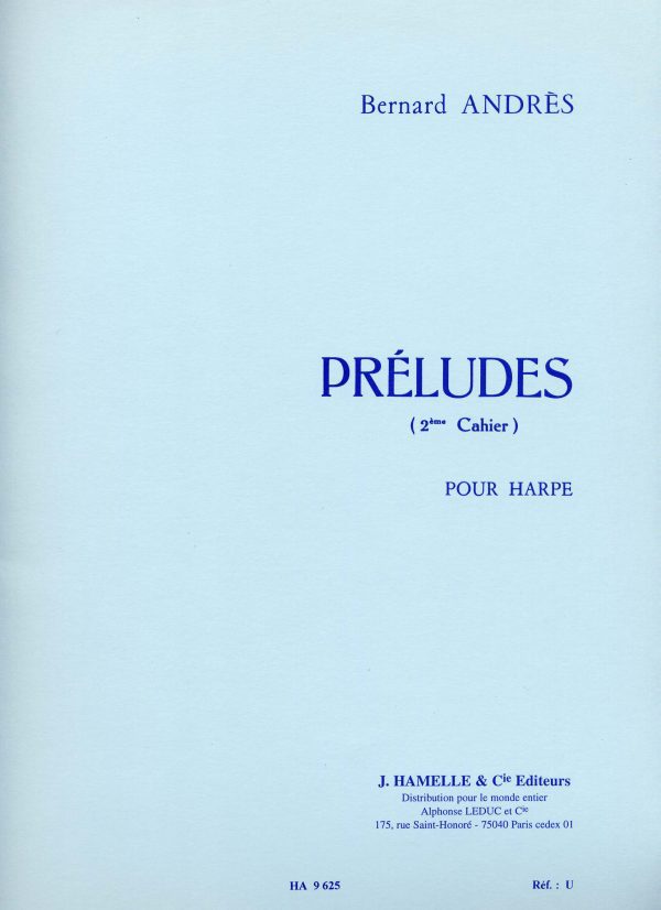 Preludes V.2, Pour Harpe Seule