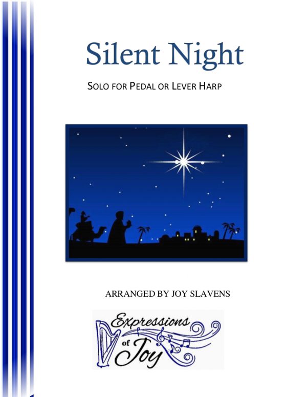 Silent Night for Solo Harp