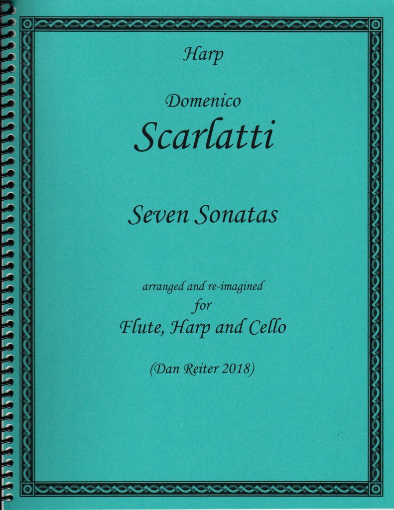 Seven Sonatas for Flute, Harp, and Cello &#8211; SCORE and PARTS