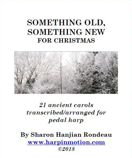 Something Old, Something New For Christmas &#8211; 21 Ancient Carols &#8211; Pedal Harp