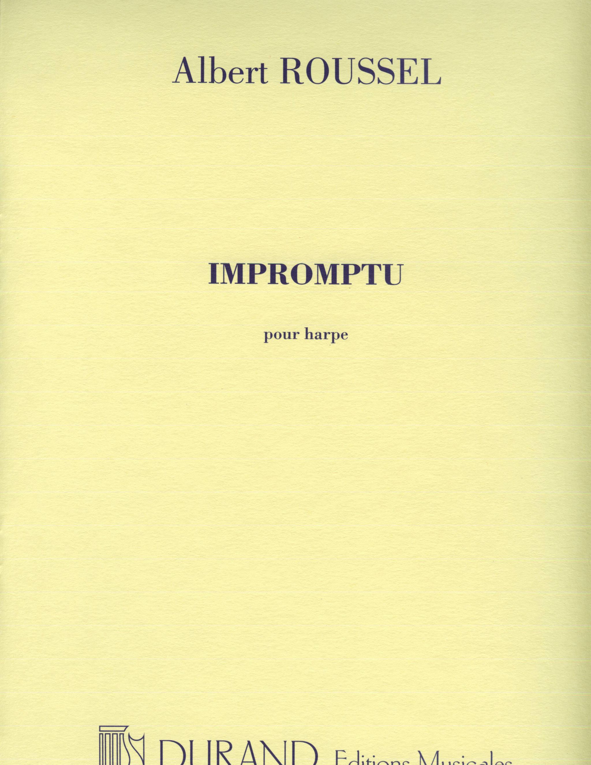 Impromptu for Harp, Op. 21