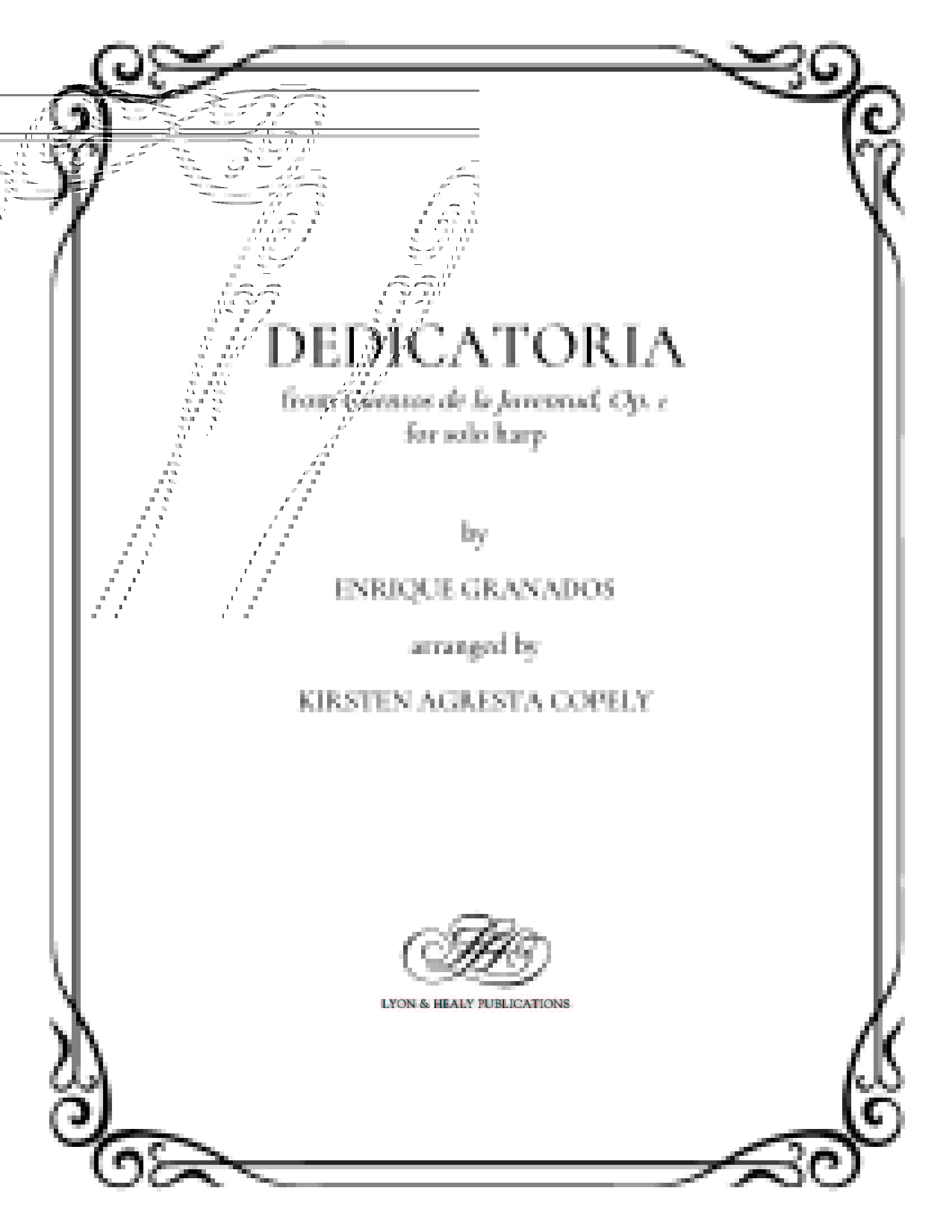 Dedicatoria from Cuentos de la Juventud, Op. 1 (LHS)