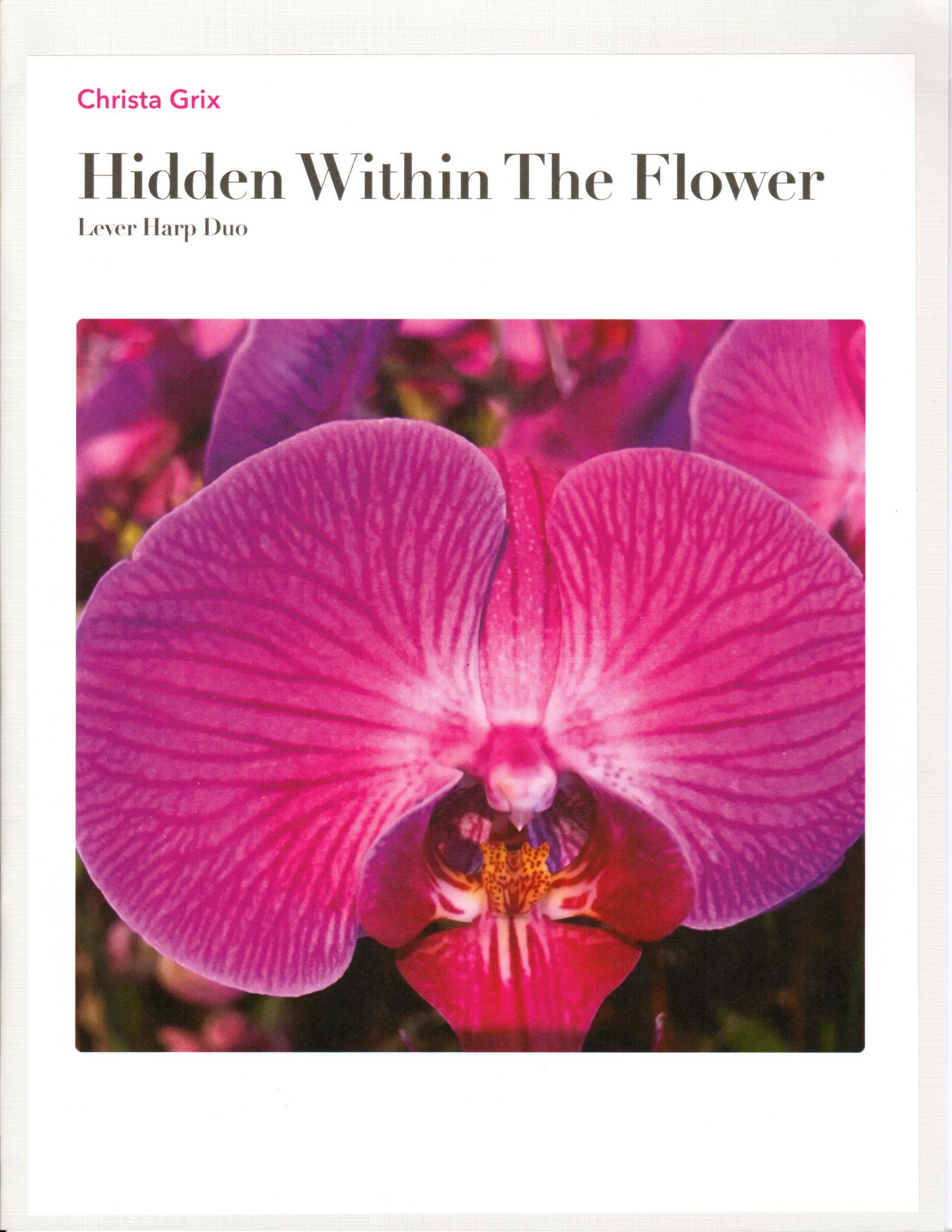 Hidden Within the Flower - Lever Harp Duo
