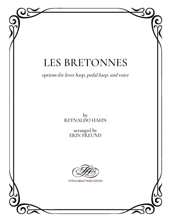Les Bretonnes - Options for Lever Harp, Pedal Harp, and Voice (LHS)
