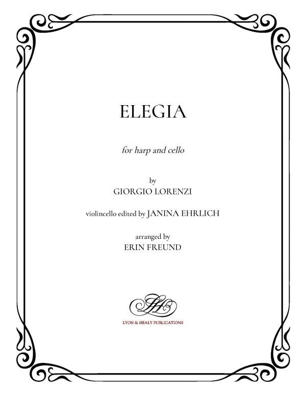 Elegia for Harp & Cello (LHS)