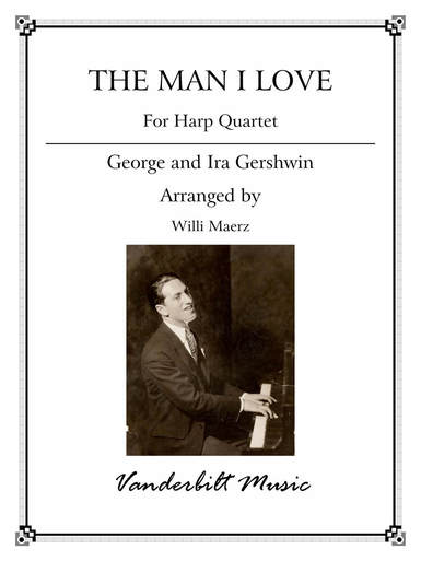 The Man I Love - for Harp Quartet