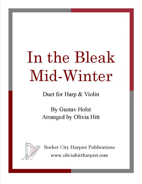 In the Bleak Mid-Winter for Harp & Violin