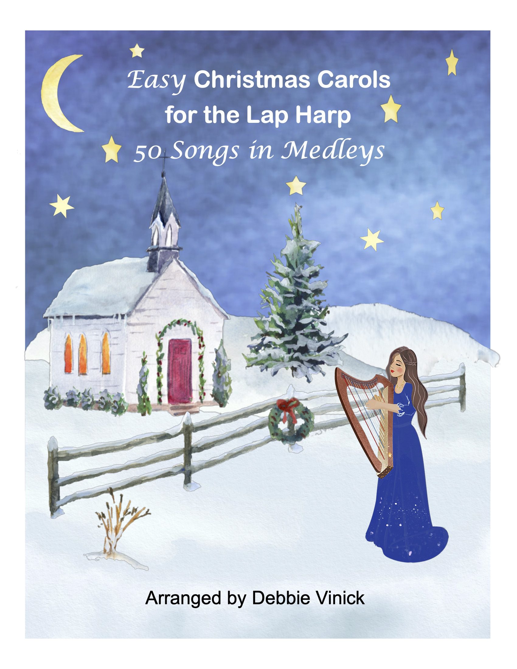Easy Christmas Carols for the Lap Harp