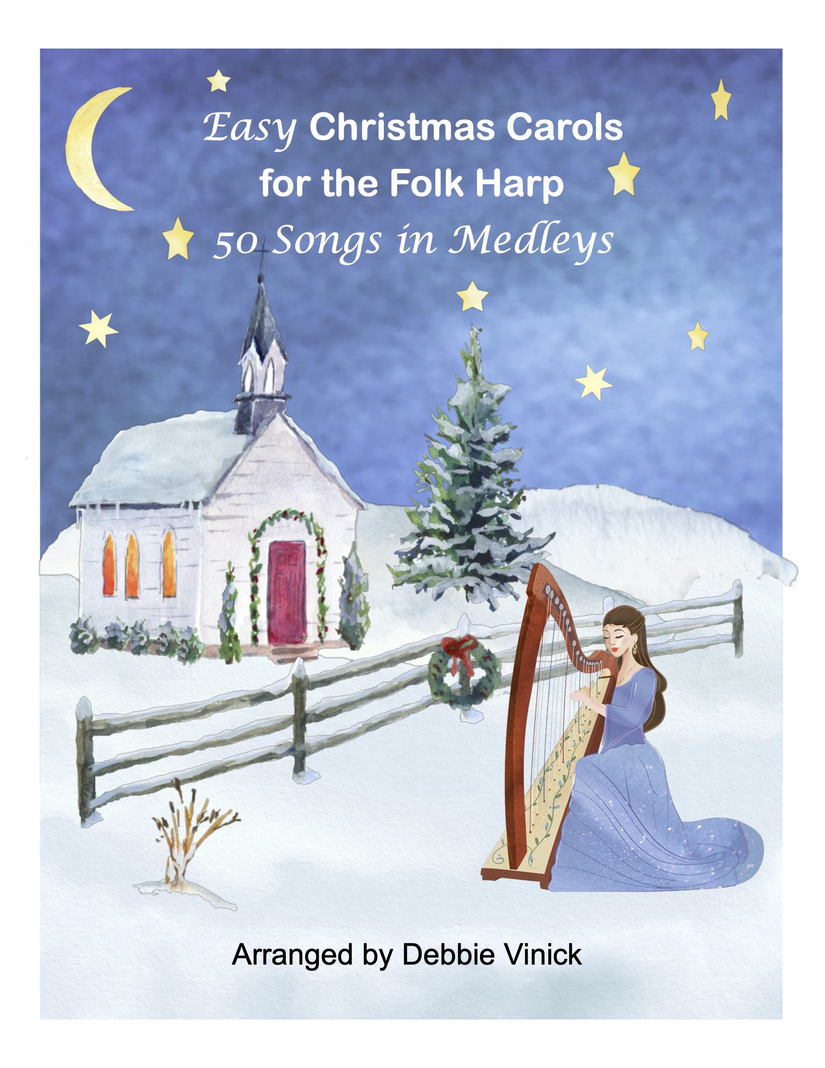 Easy Christmas Carols for the Folk Harp