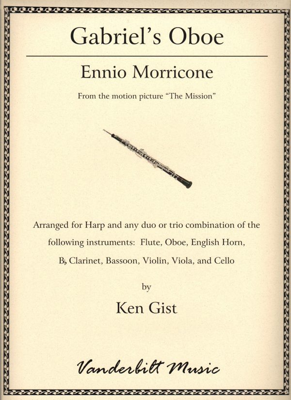 Gabriel's Oboe for Harp and Misc Instruments