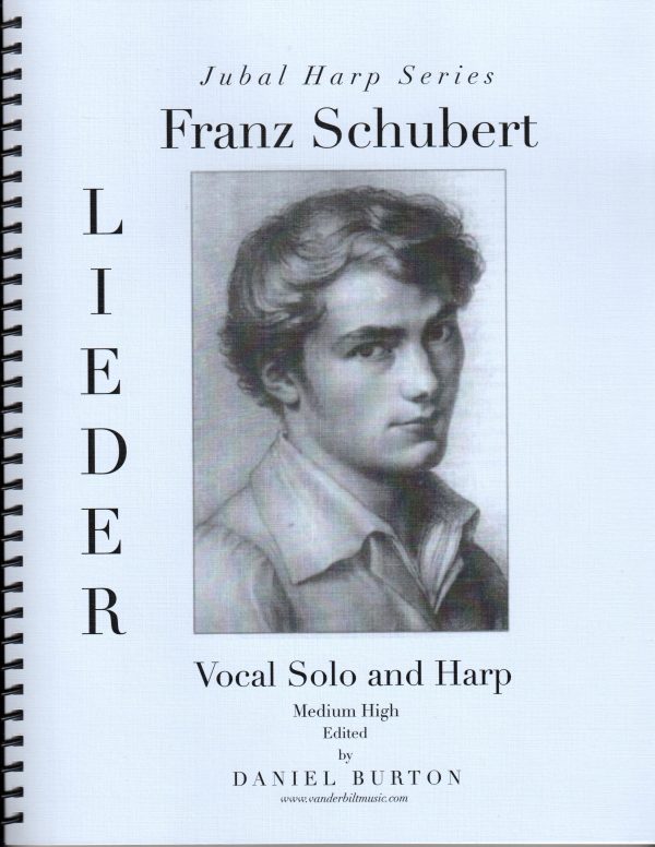 Franz Schubert Lieder for Medium High Voice and Harp
