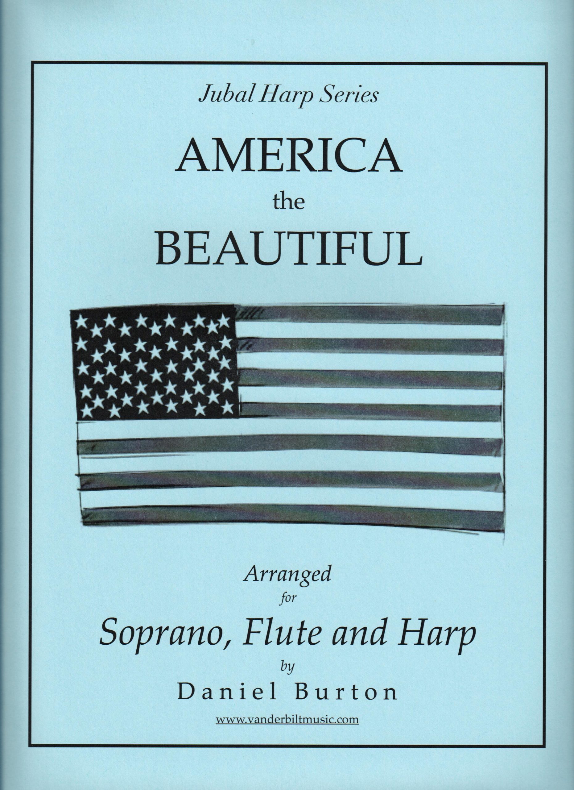 America the Beautiful for Soprano, Flute, and Harp