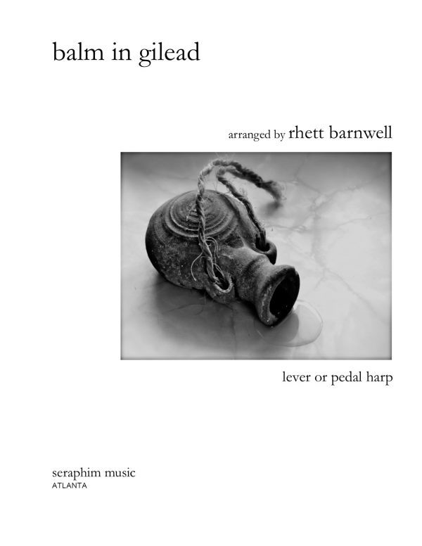 Balm in Gilead for solo harp with optional cello