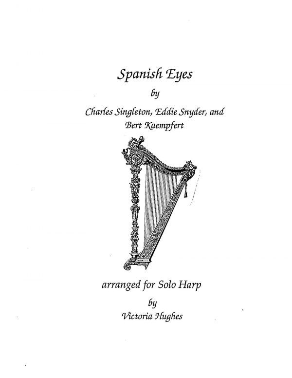 Spanish Eyes for solo harp