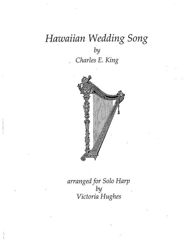 Hawaiian Wedding Song for solo harp