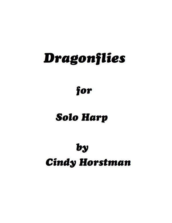Dragonflies for Solo Harp