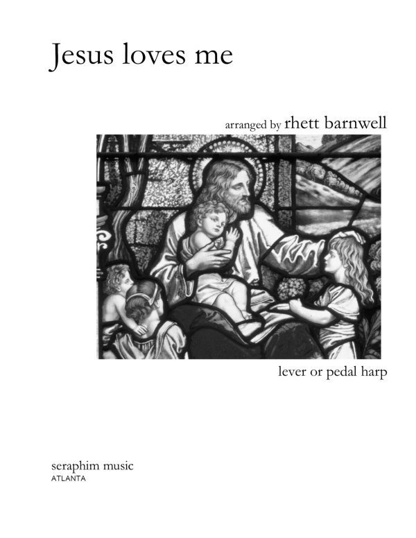 Jesus Loves Me for solo harp