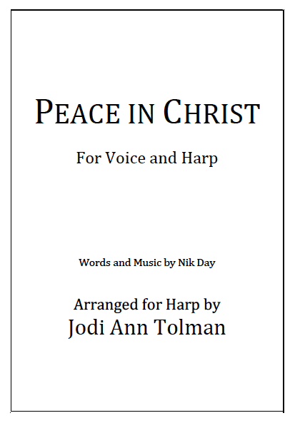 Peace in Christ for Harp and Voice