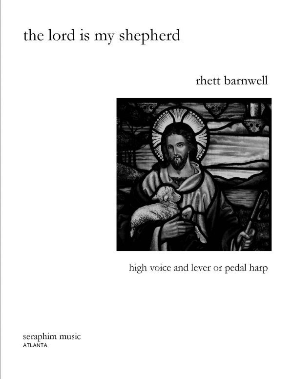 The Lord is My Shepherd for harp solo (optional cello)