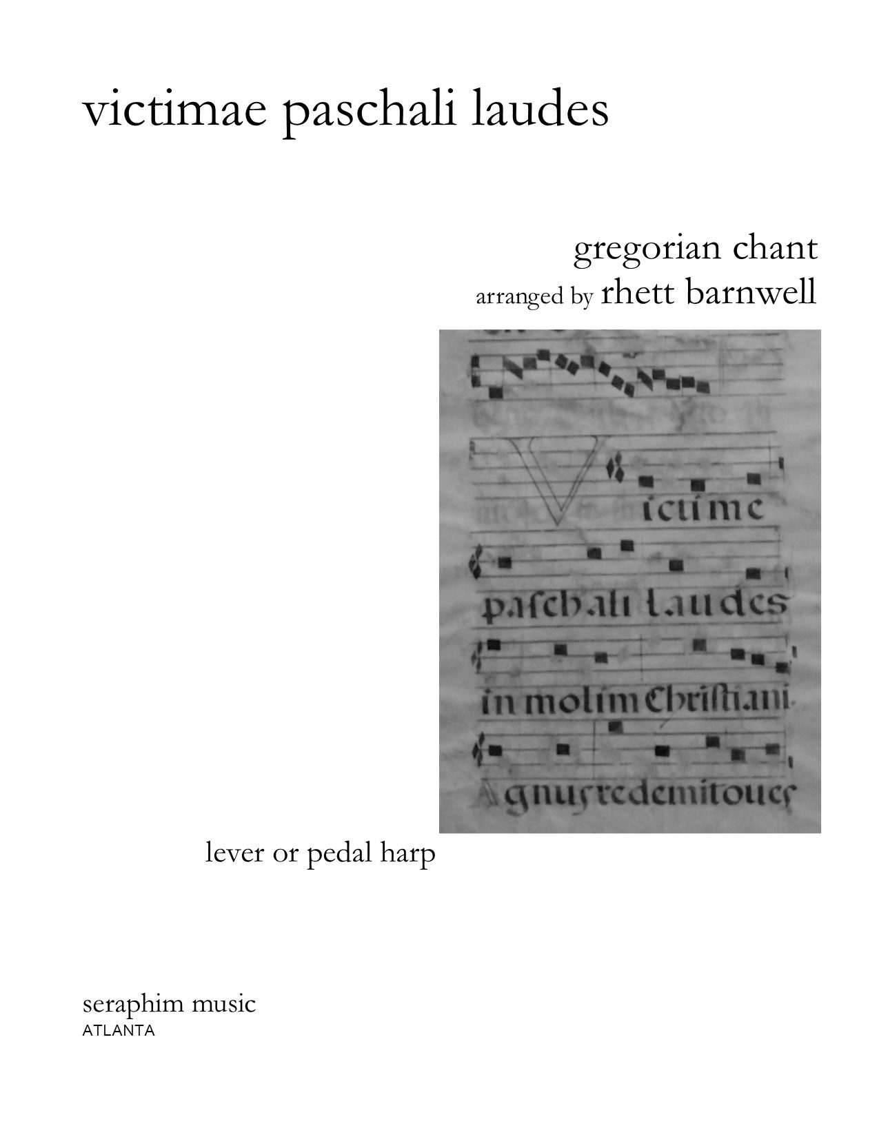 Victimae Paschali Laudes for solo harp