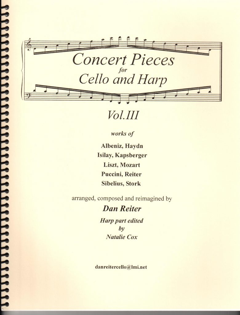 Concert Pieces for Cello and Harp &#8211; Vol. III