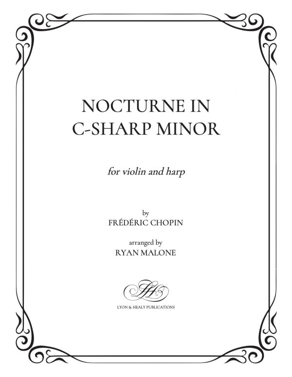 Nocturne in C-sharp Minor for Violin and Harp (LHS)