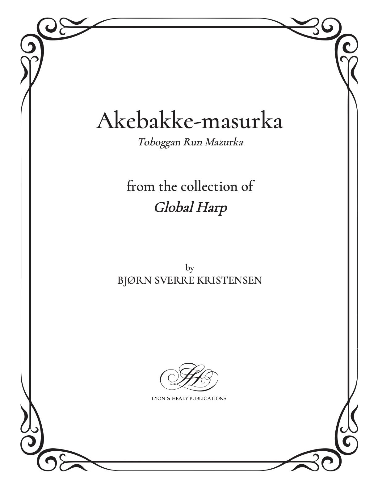 Toboggan-Run Mazurka "Akebakke-Masurka" (LHS)