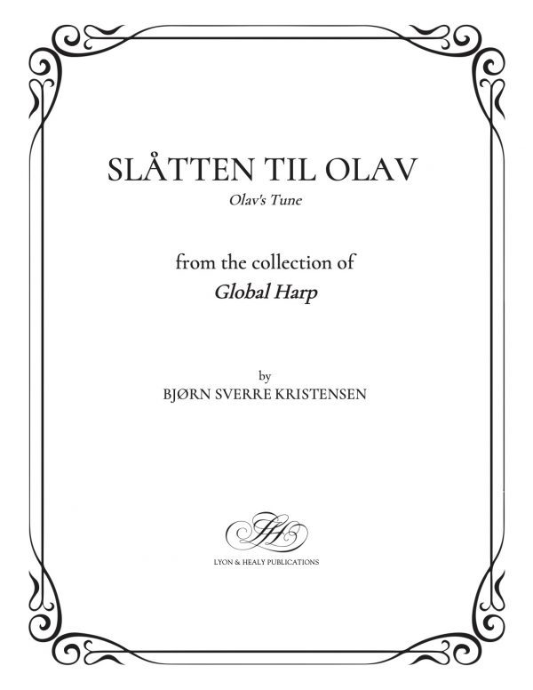 Olav's Tune "Slåtten til Olav" (LHS)