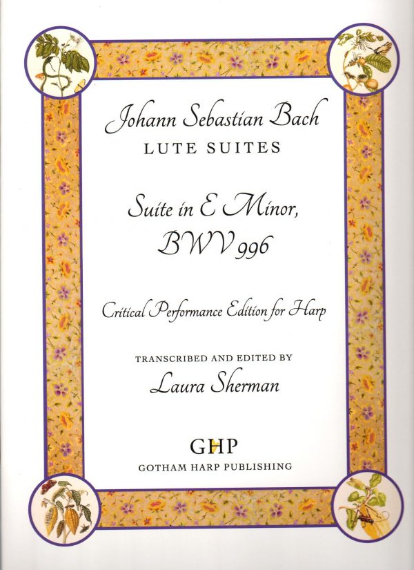 Lute Suites - Suite in E Minor, BWV 996