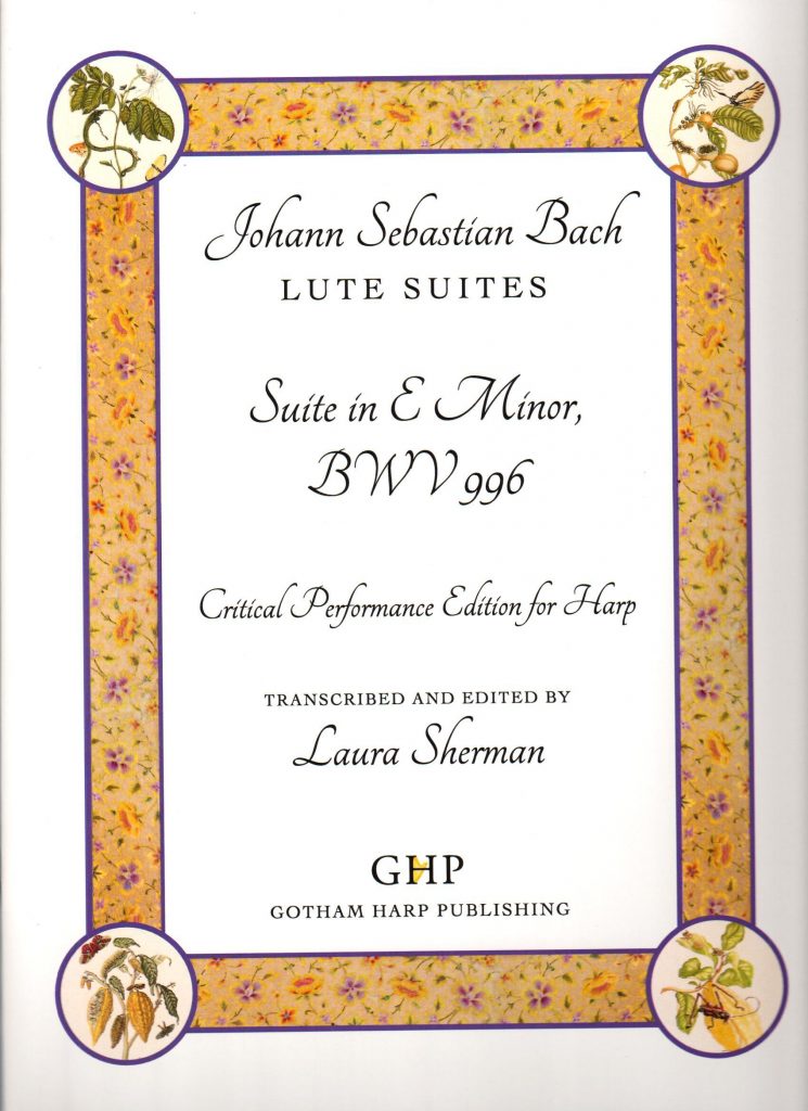 Lute Suites &#8211; Suite in E Minor, BWV 996