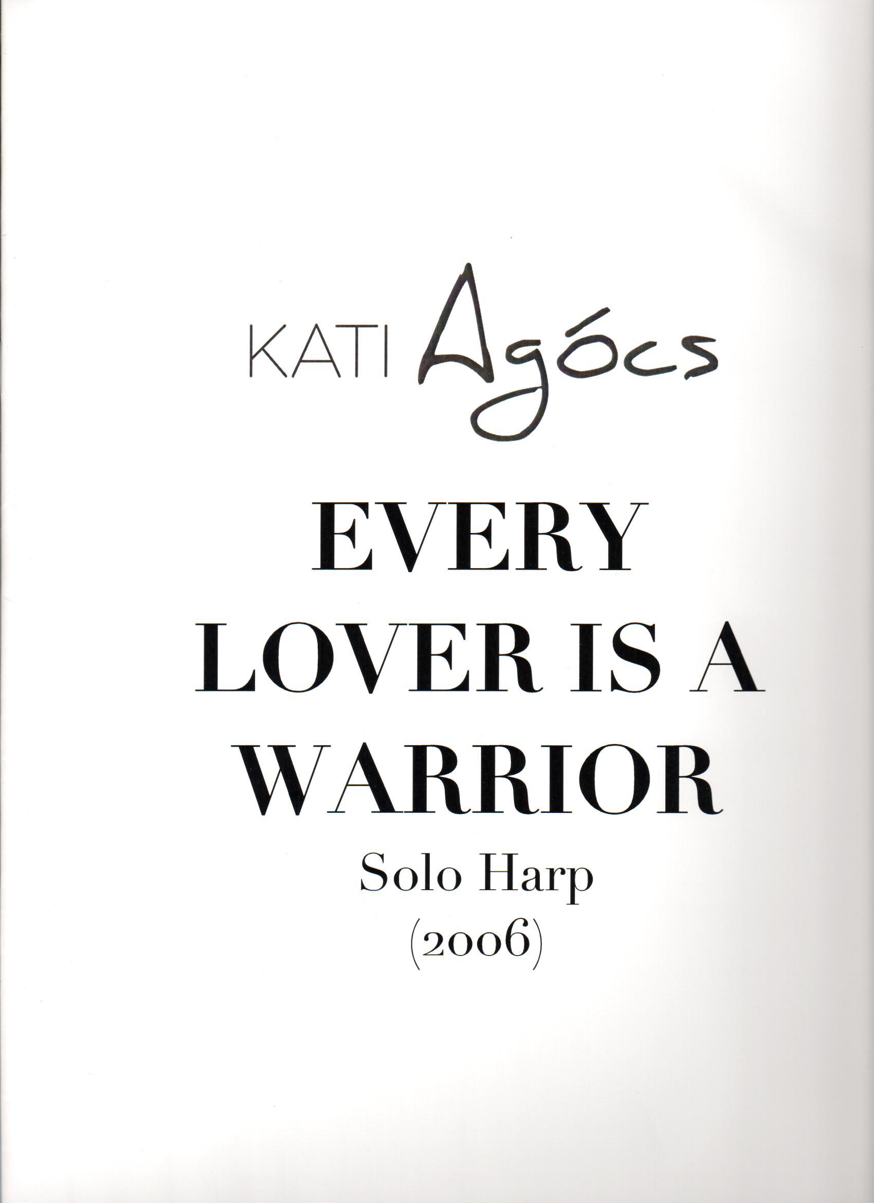 Every Lover is a Warrior