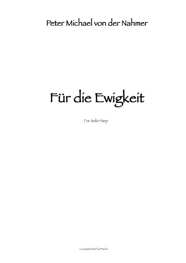 Fur die Ewigkeit