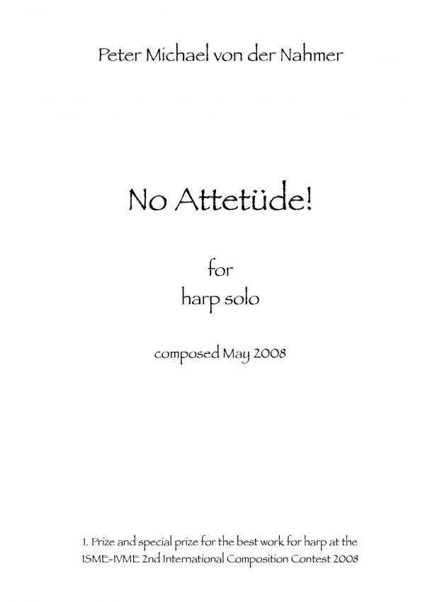 No Attentude!