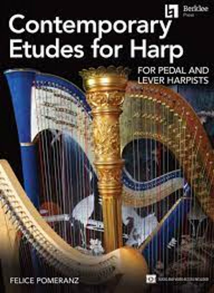 Contemporary Etudes for Harp For Pedal and Lever Harpists