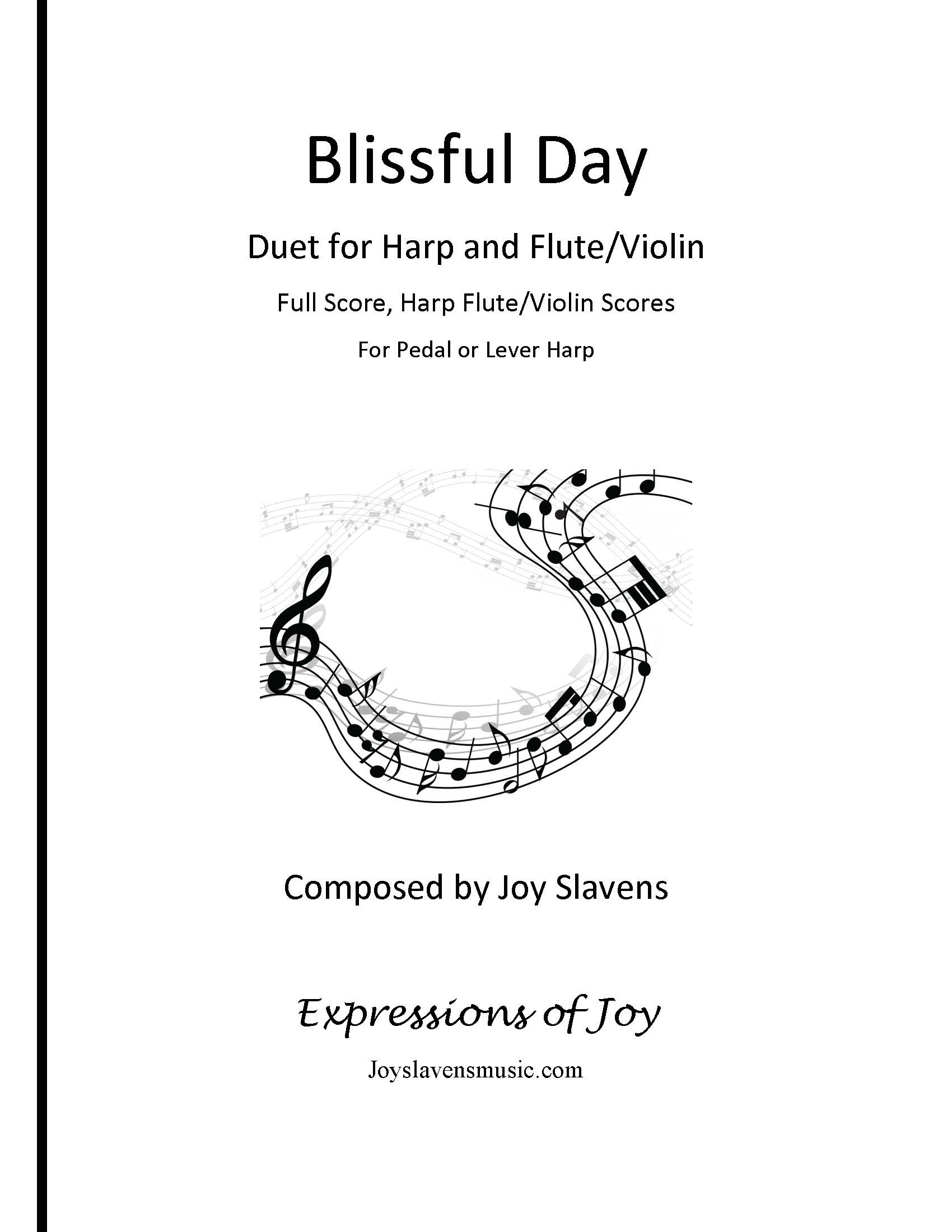 Blissful Day Duet (harp & flute/violin)