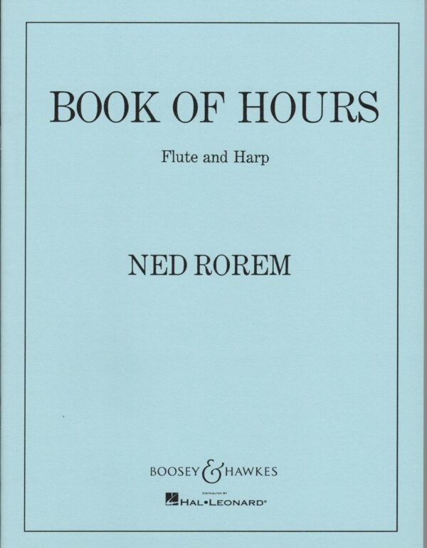 Book of Hours, for Flute and Harp