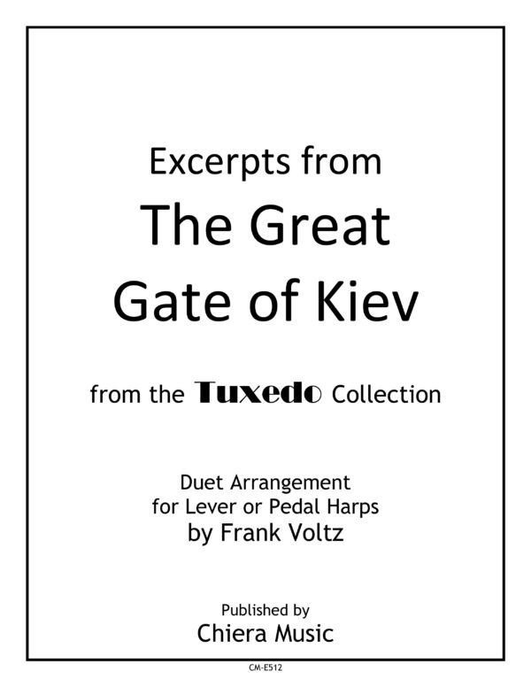 Excerpts from The Great Gate of Kiev (Harp Duet)