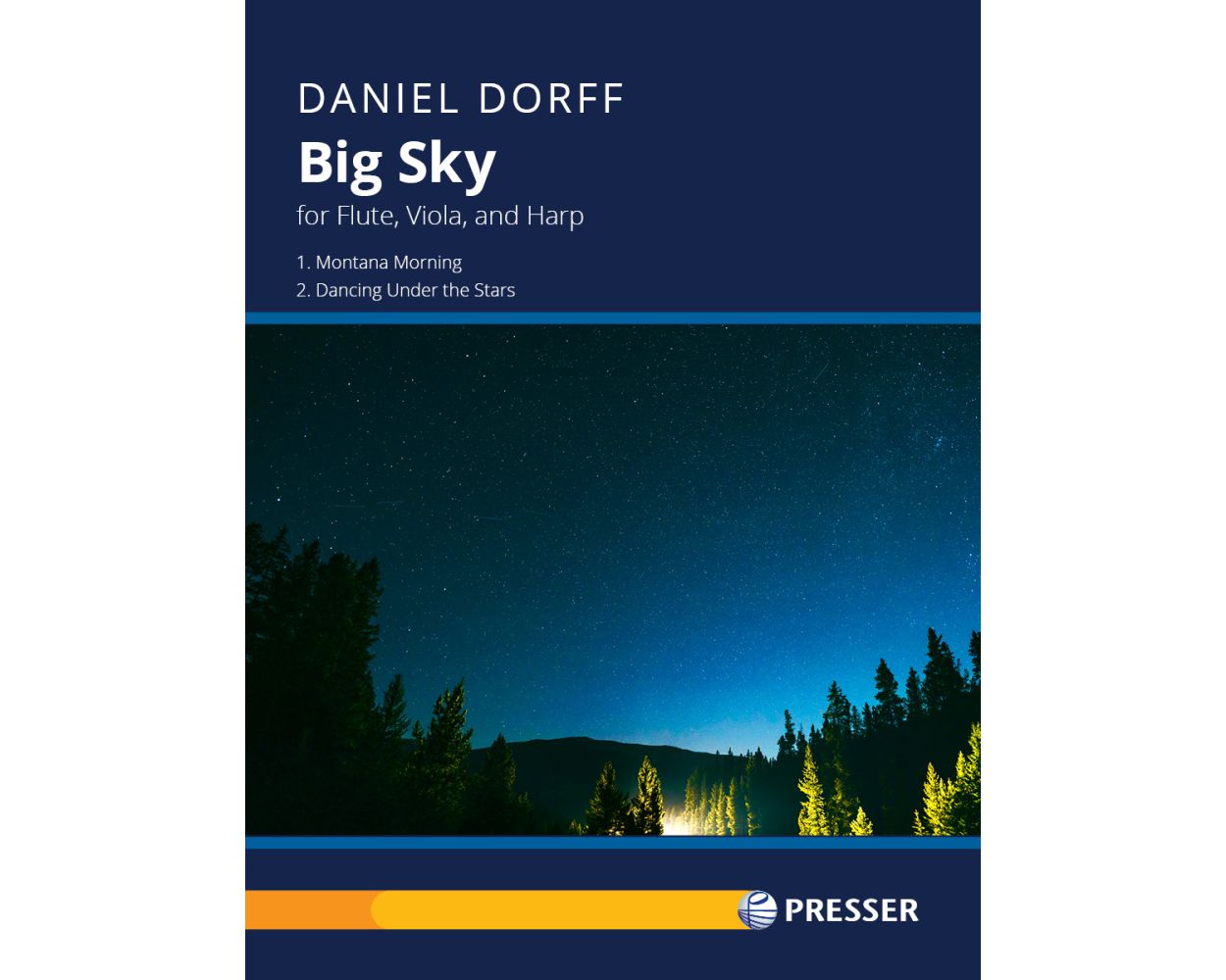 Big Sky for Flute, Viola, and Harp