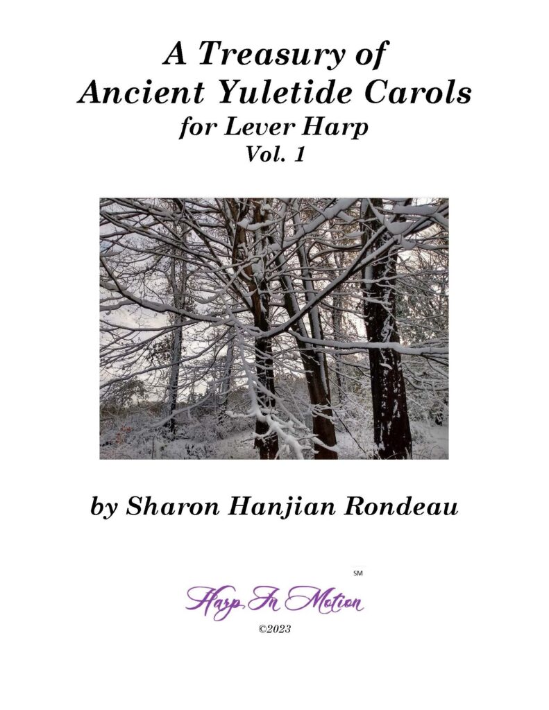 A Treasury of Ancient Yuletide Carols  &#8211; V.1 &#8211; for Lever Harp