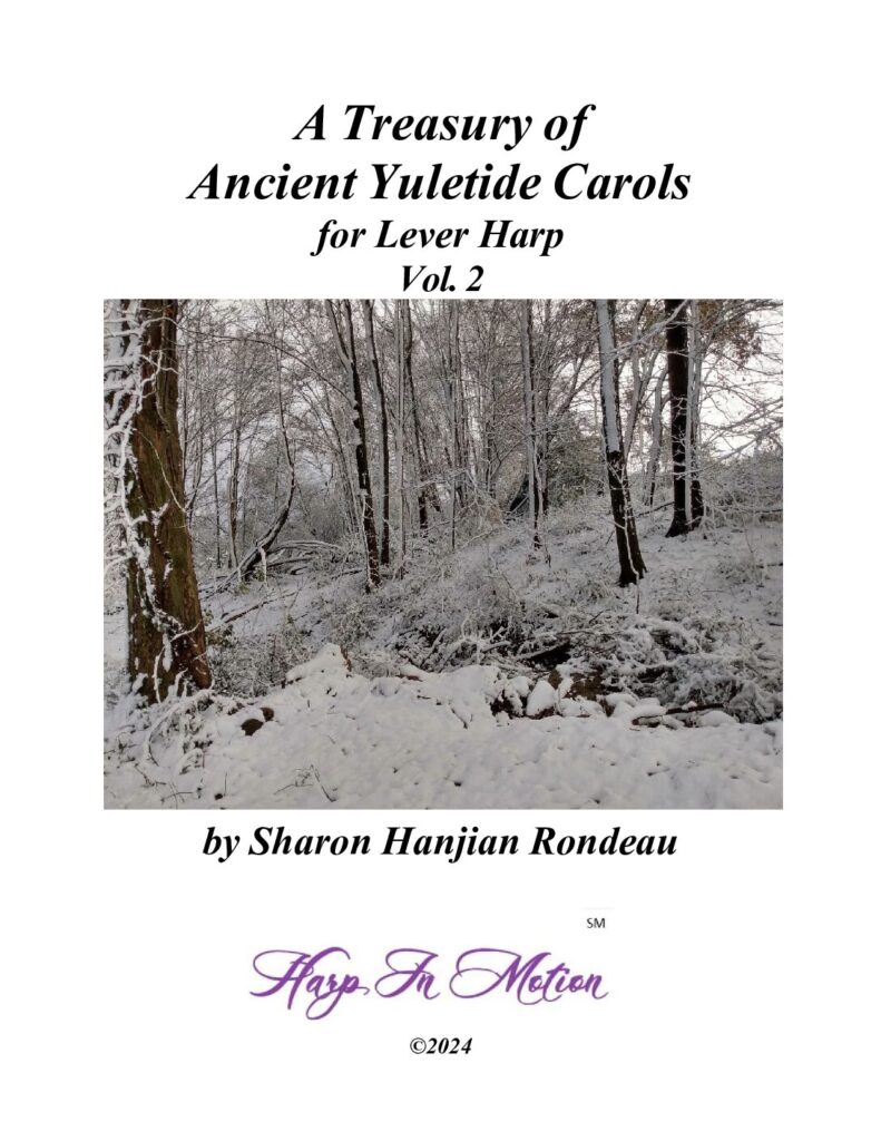 A Treasury of Ancient Yuletide Carols for Lever Harp Vol. 2