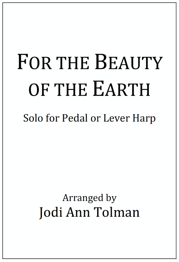 For the Beauty of the Earth (Solo)
