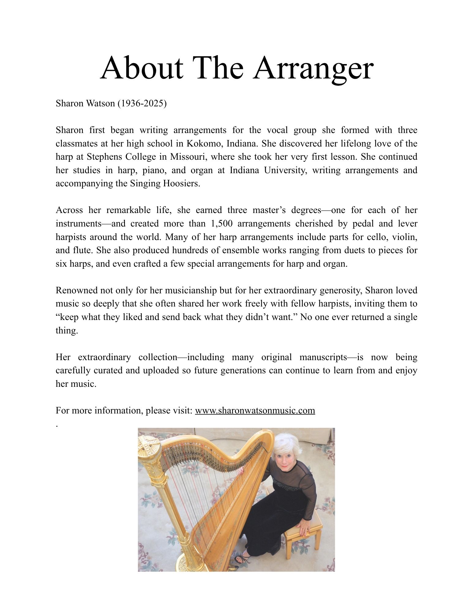 Opera Book for Lever Harp - Image 2