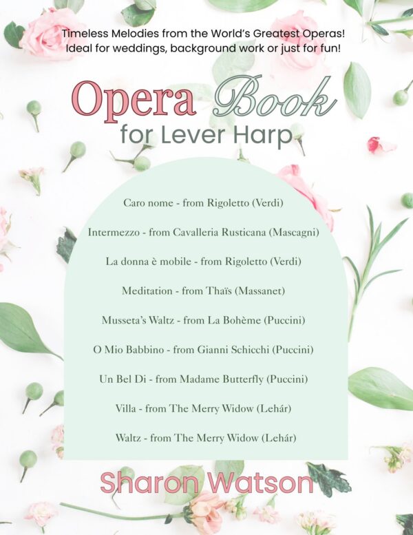 Opera Book for Lever Harp