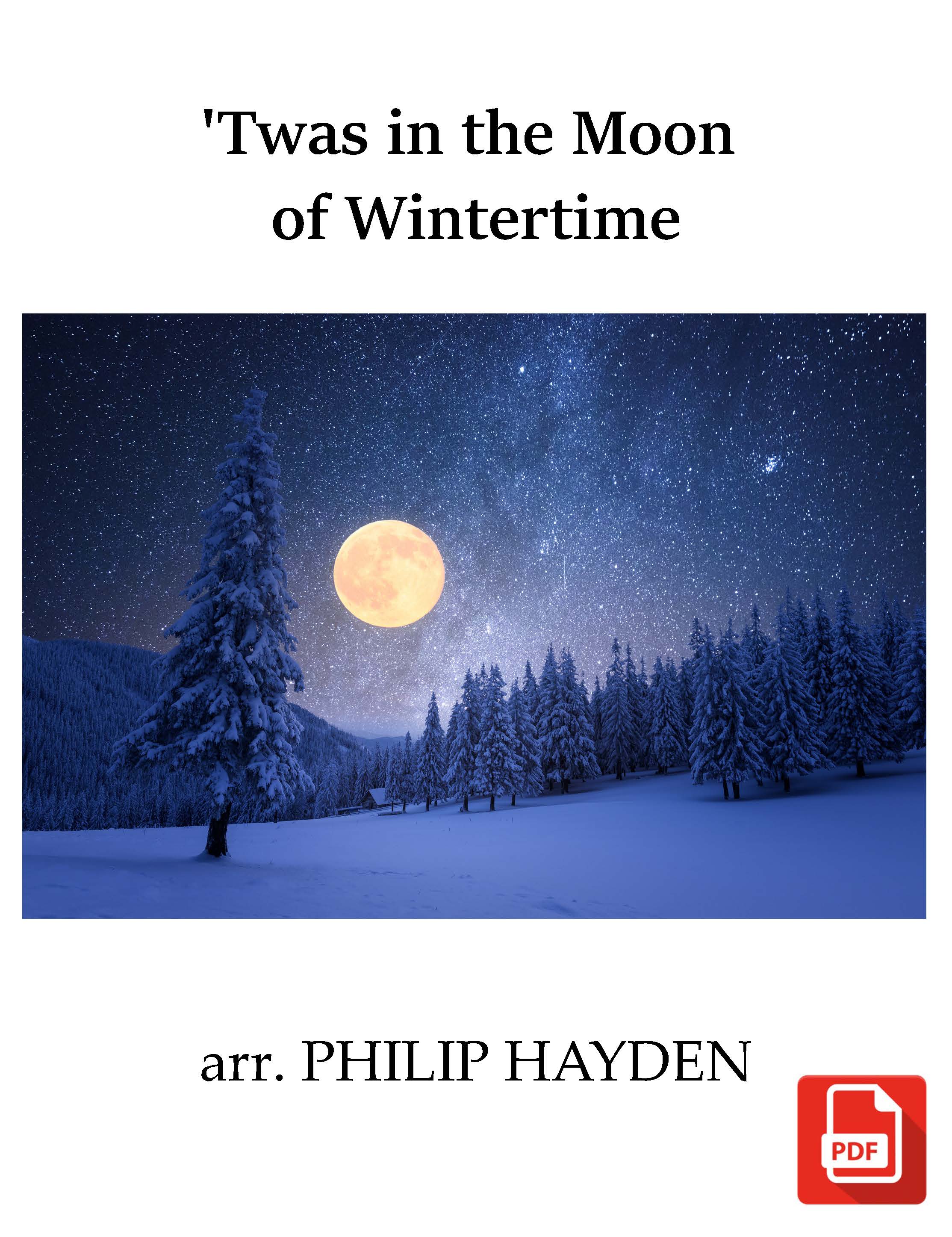 'Twas in the Moon of Wintertime